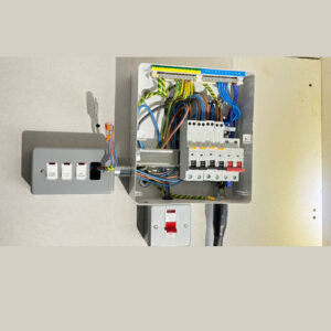New fuse board installation for kitchen extension in HA8 by NICEIC electrician