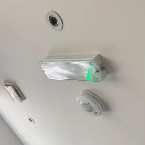 Emergency lighting inspection detail