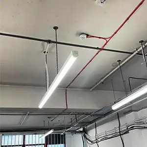 Workplace Fire Safety Inspection — Assessing electrical cabling, ceiling services, detection systems and overall fire hazards